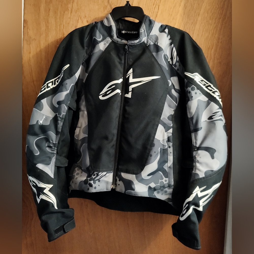 Alpinestars Sniper Air Flow Textile Jacket - Black Small 2822-0142